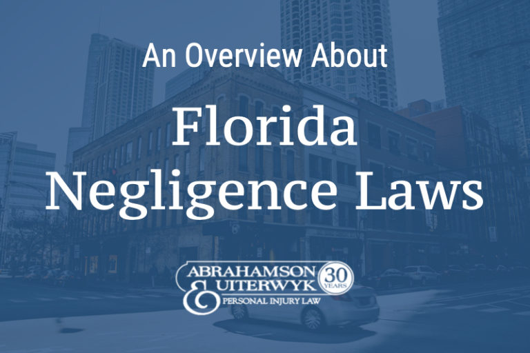 4 Elements of Negligence in Florida Florida Negligence Statute