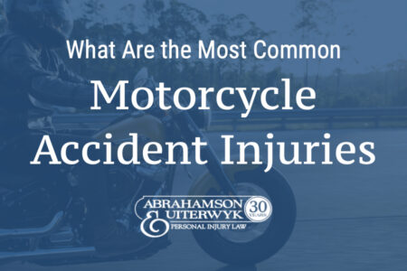 Common Motorcycle Accident Injuries » Abrahamson & Uiterwyk Car ...